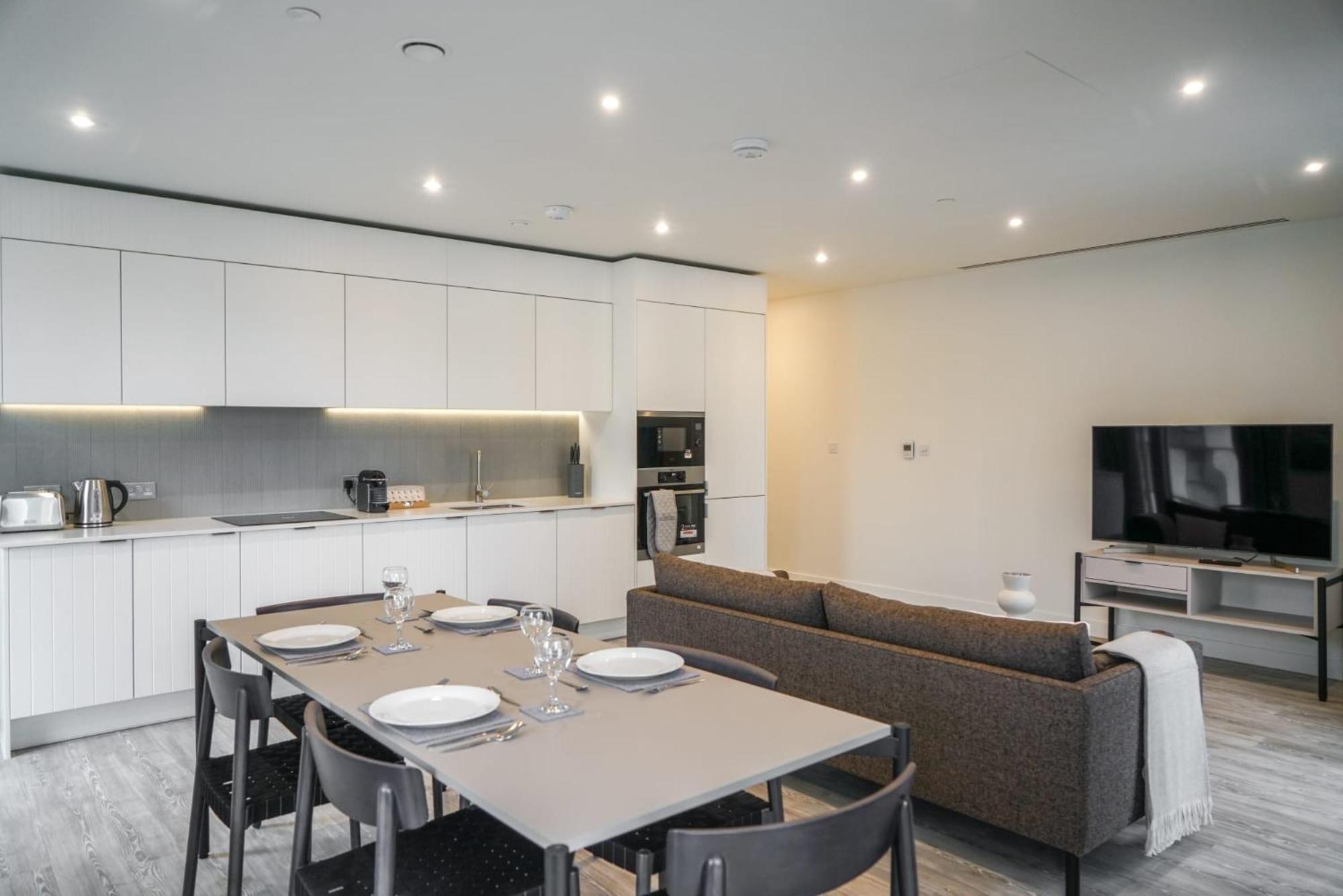 Coppermaker Square In Stratford Aparthotel London Eksteriør bilde